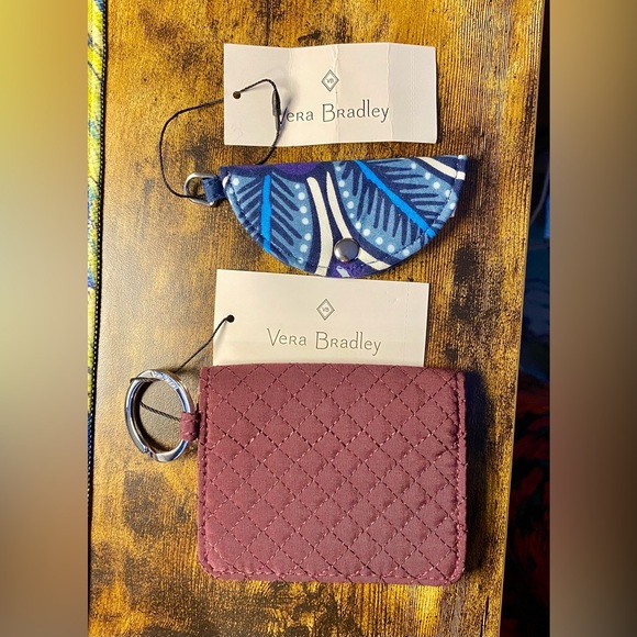 Vera Bradley ID holder and Cord Keeper Bundle - Picture 9 of 13